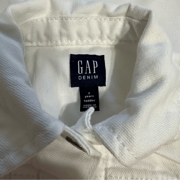 White Jean Jacket - Picture 3 of 4